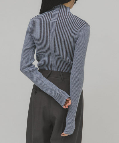 illi 隨機羅紋高領針織衫