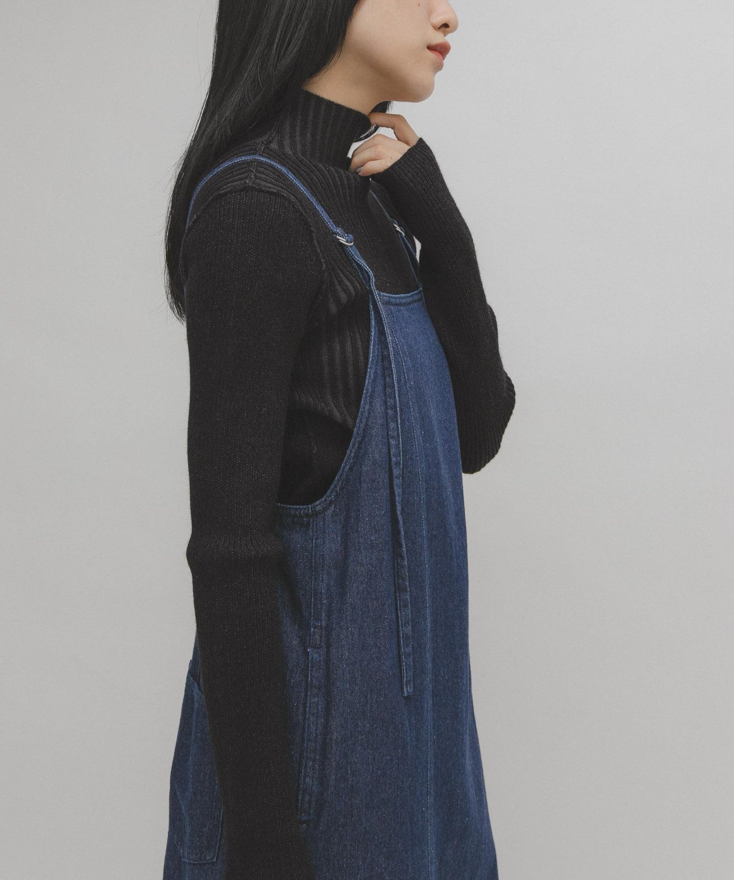 illi 隨機羅紋高領針織衫