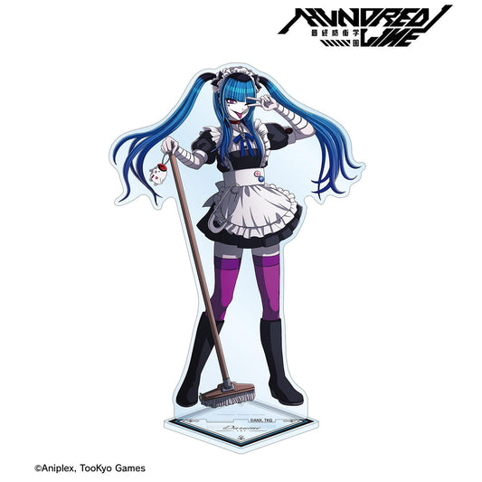 HUNDRED LINE -最終防衛學園- 繪製版 飴宮怠美 女僕ver.特大亞克力立牌