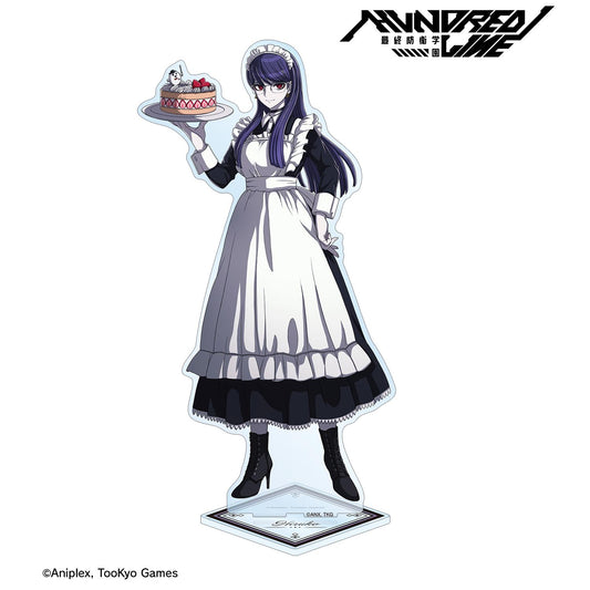 HUNDRED LINE -最終防衛學園- 雫原比留子 新繪女僕ver.特大亞克力立牌