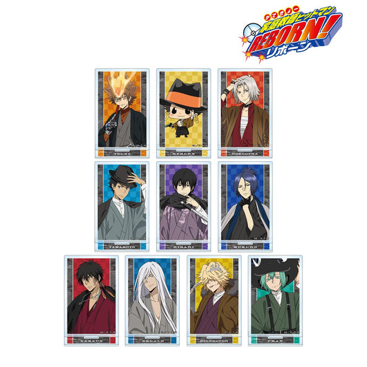 《家庭教師HITMAN REBORN!》全新繪製和洋折衷版 隨機亞克力立牌（整盒/全套BOX）【BOX/10包入】