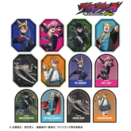 VIGILANTE -《我的英雄學院》ILLEGALS- 隨機異形貼紙（單品/全套BOX）【BOX/12包入】