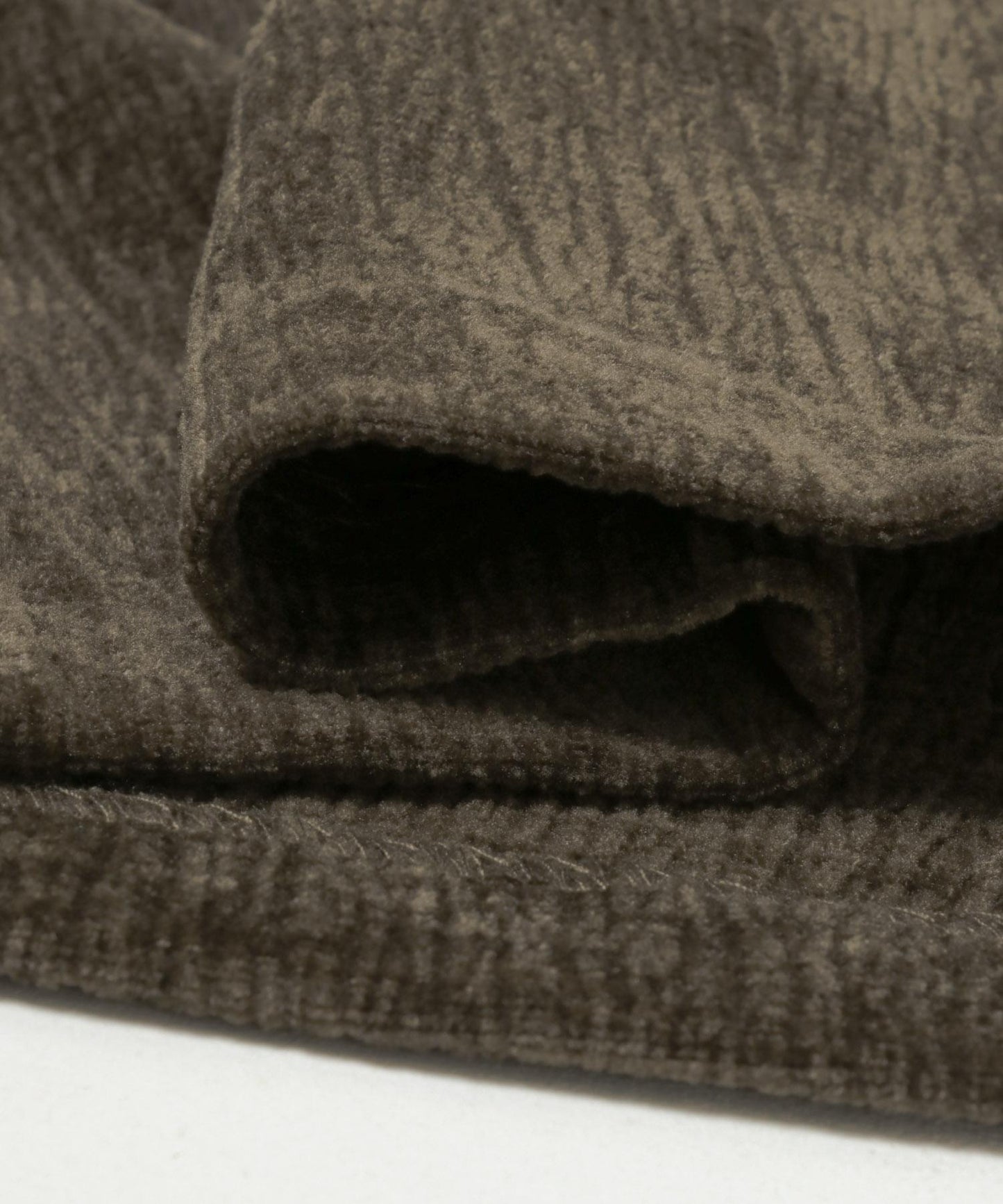 褶皺天鵝絨寬鬆長褲