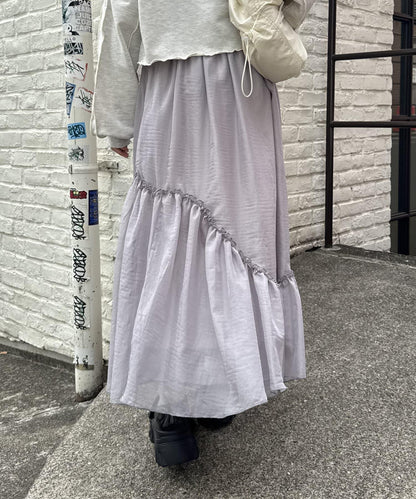 w closet 透視層疊半身裙