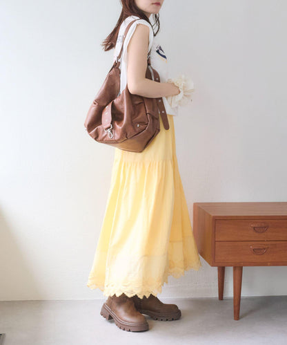 w closet 復古蕾絲半身裙