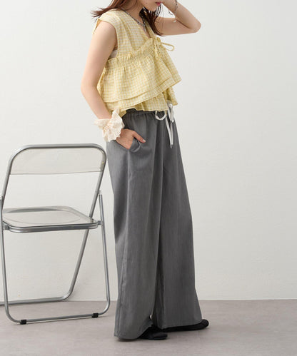 多穿法荷葉邊襯衫