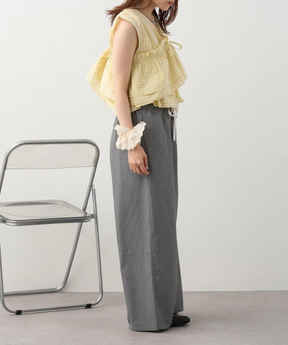 多穿法荷葉邊襯衫