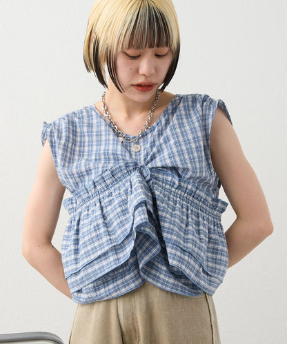 多穿法荷葉邊襯衫