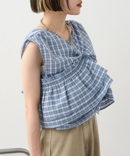 多穿法荷葉邊襯衫