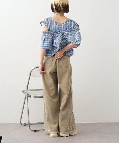 多穿法荷葉邊襯衫