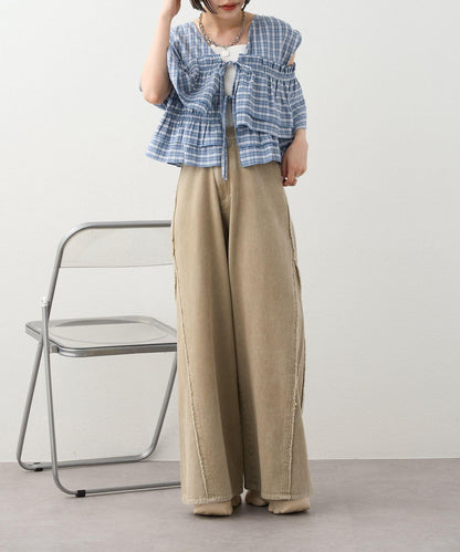 多穿法荷葉邊襯衫