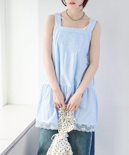 w closet 復古蕾絲迷你連衣裙