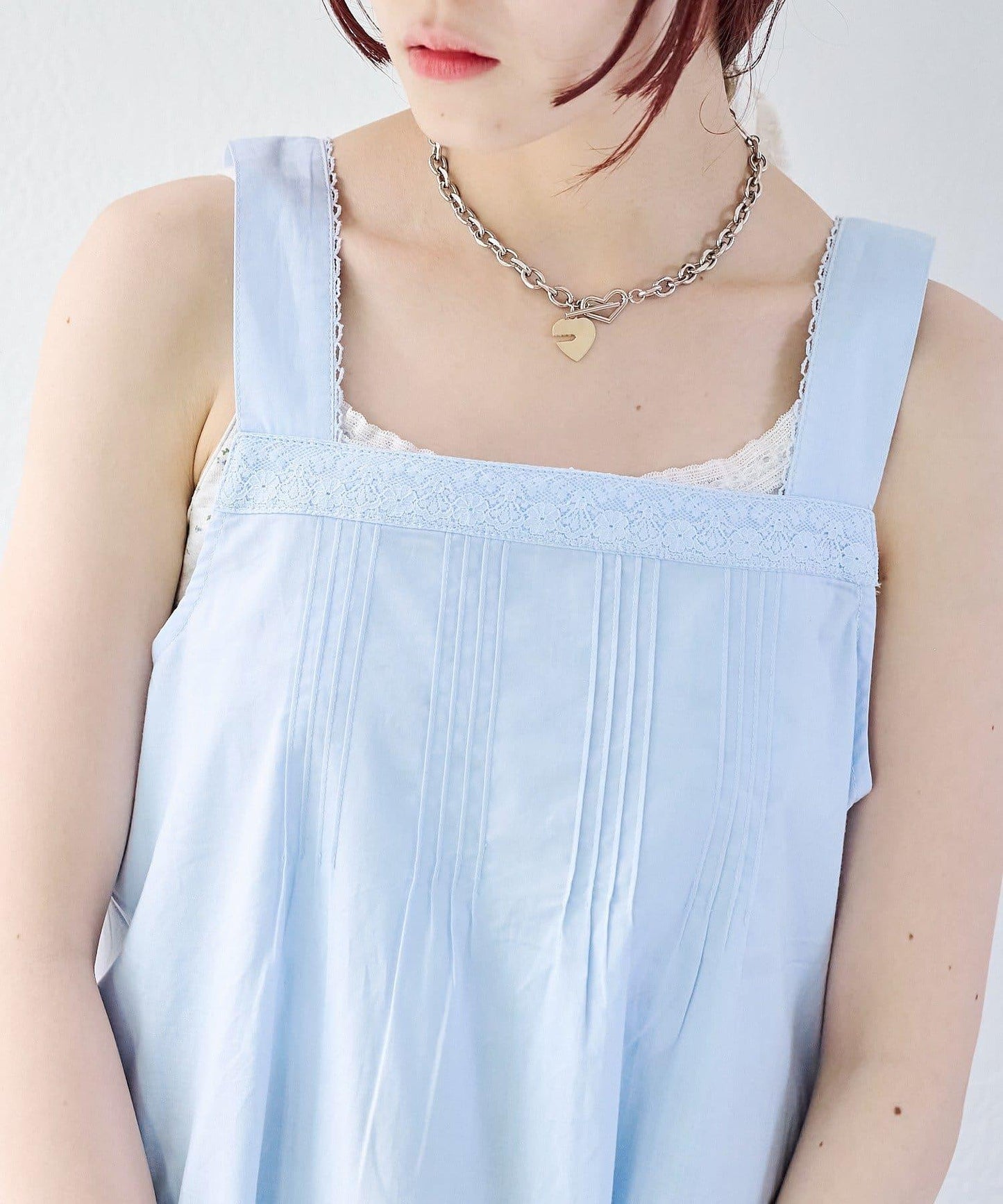 w closet 復古蕾絲迷你連衣裙