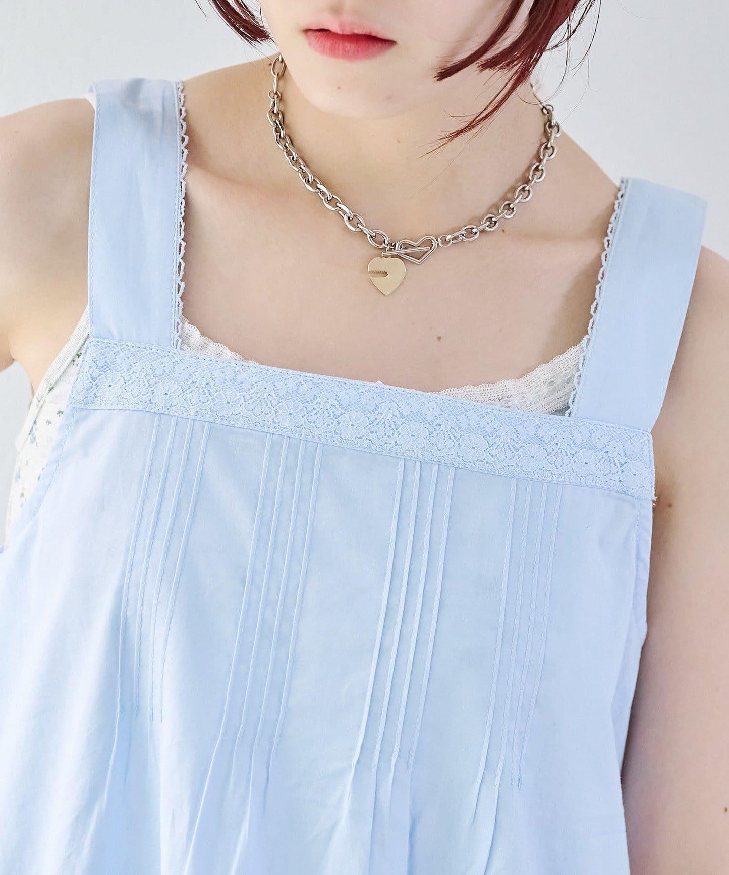 w closet 復古蕾絲迷你連衣裙