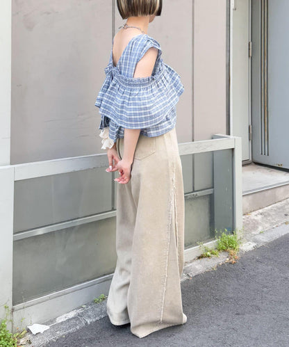 多穿法荷葉邊襯衫