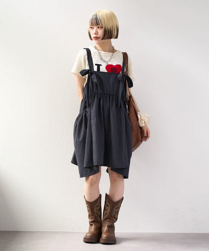 I LOVE 字母針織上衣