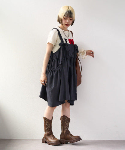 I LOVE 字母針織上衣