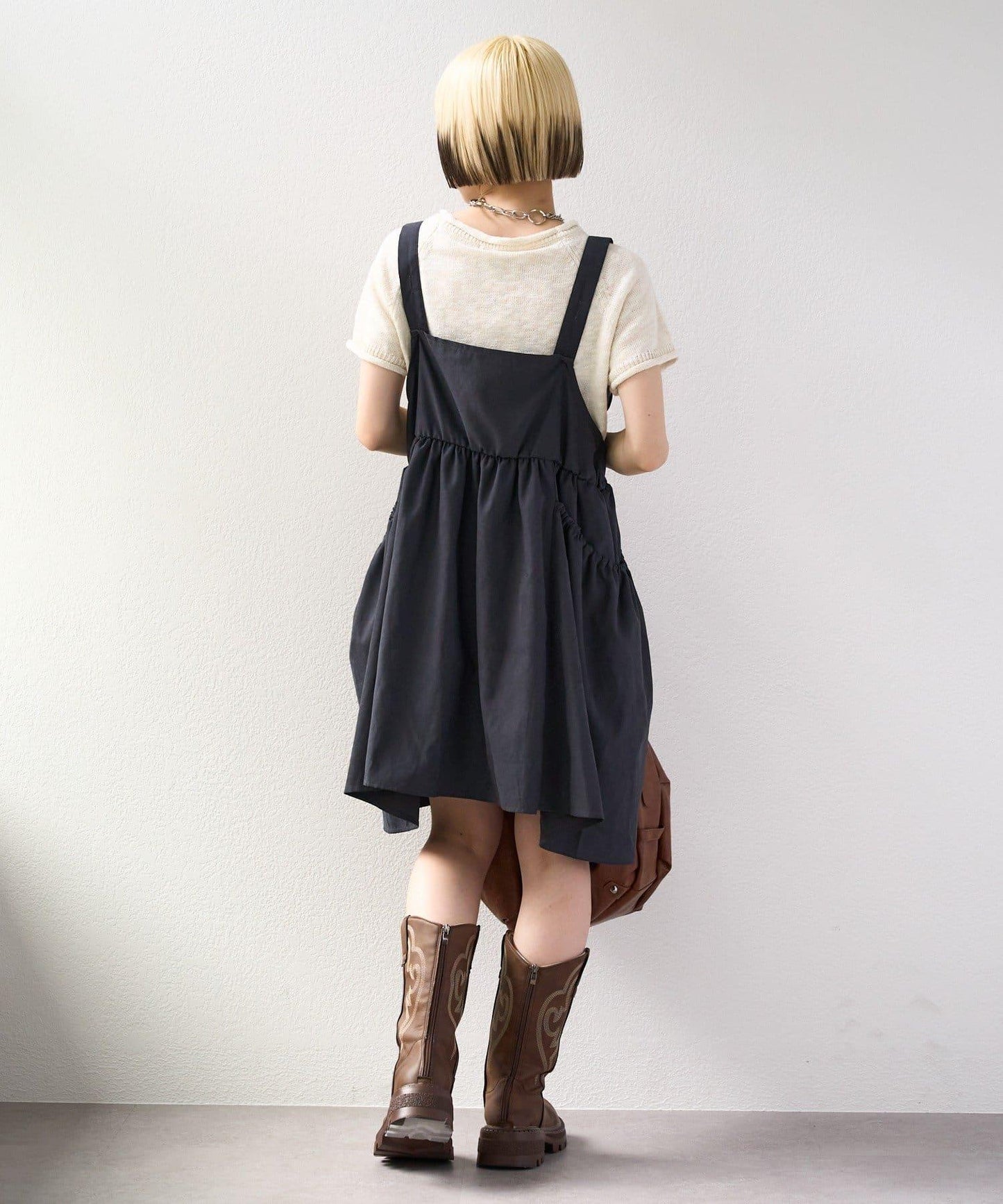 I LOVE 字母針織上衣