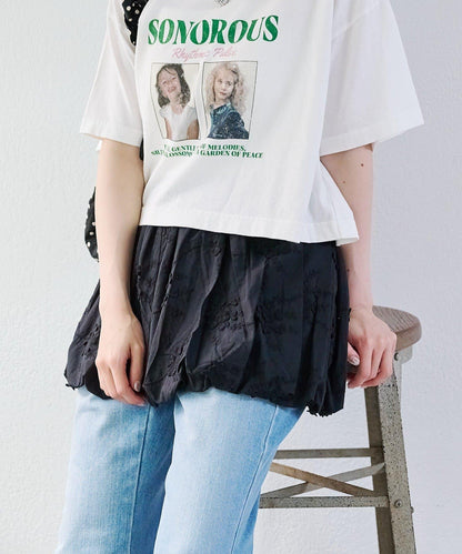 2WAY 氣球廓形 蕾絲 吊帶背心