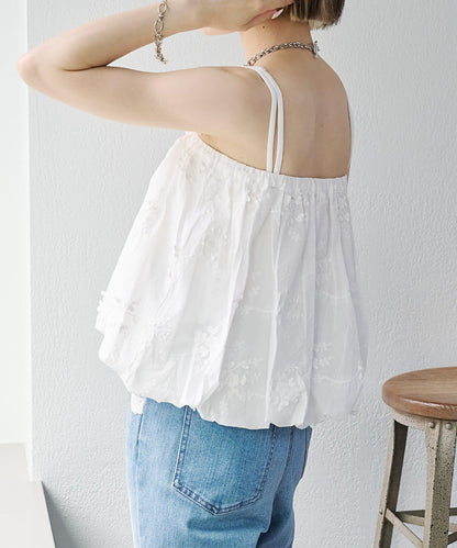 2WAY 氣球廓形 蕾絲 吊帶背心