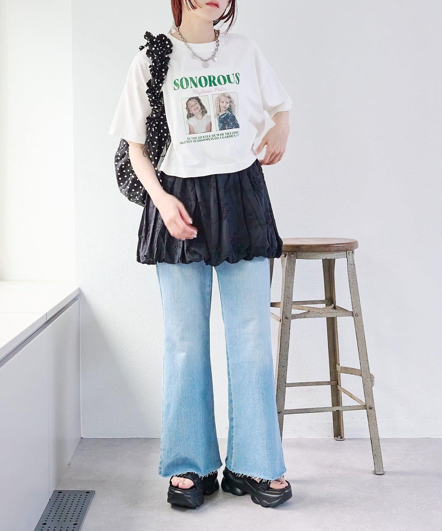 2WAY 氣球廓形 蕾絲 吊帶背心