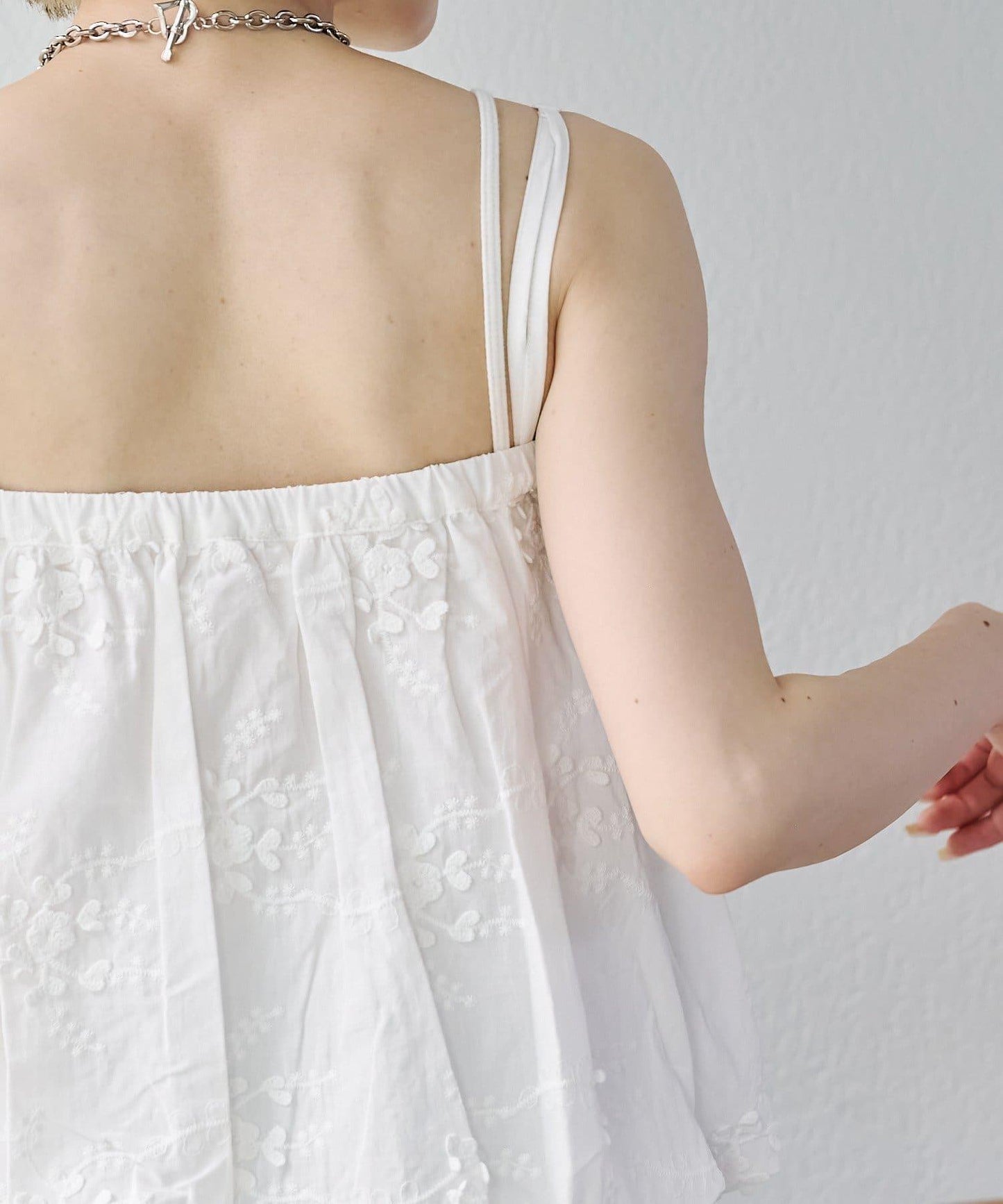 2WAY 氣球廓形 蕾絲 吊帶背心