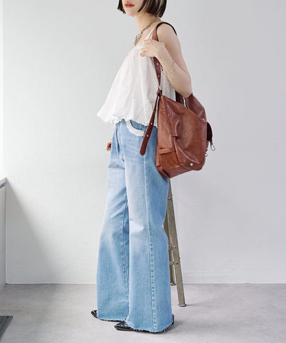 2WAY 氣球廓形 蕾絲 吊帶背心