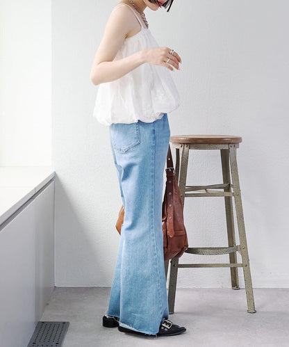 2WAY 氣球廓形 蕾絲 吊帶背心