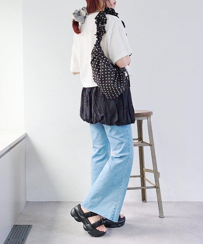 2WAY 氣球廓形 蕾絲 吊帶背心