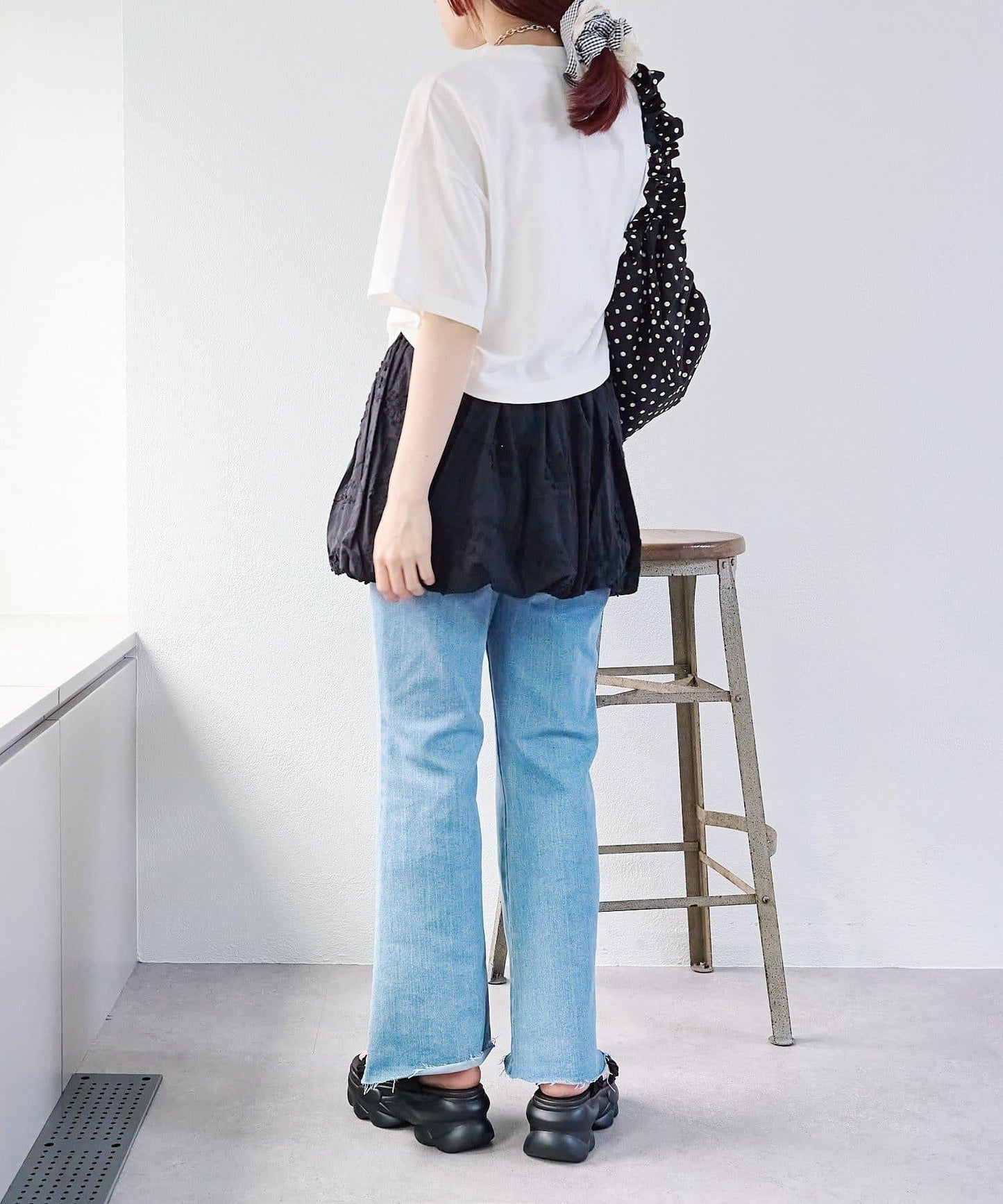 2WAY 氣球廓形 蕾絲 吊帶背心