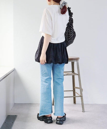 2WAY 氣球廓形 蕾絲 吊帶背心