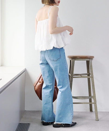 2WAY 氣球廓形 蕾絲 吊帶背心