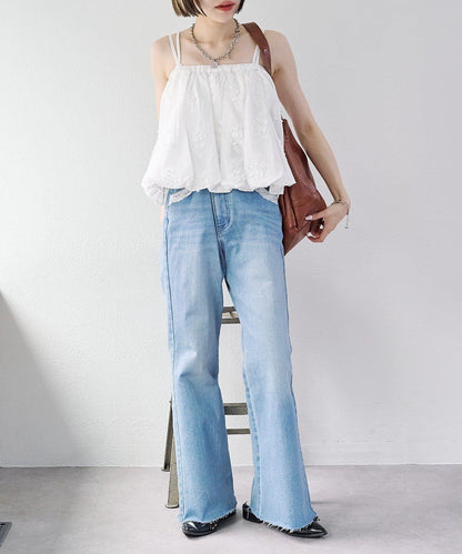 2WAY 氣球廓形 蕾絲 吊帶背心