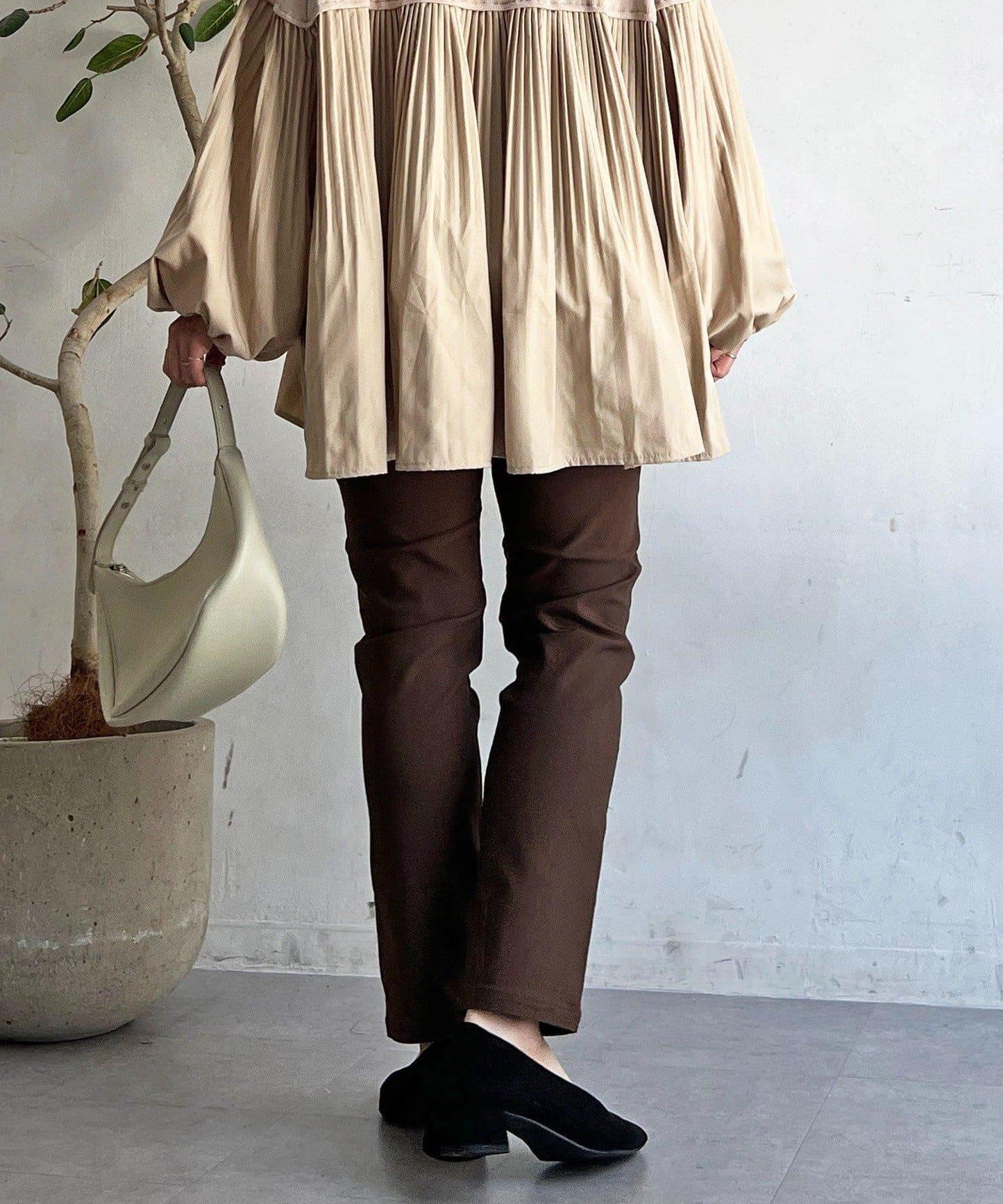 【S/M尺碼可選】彈力錐形褲