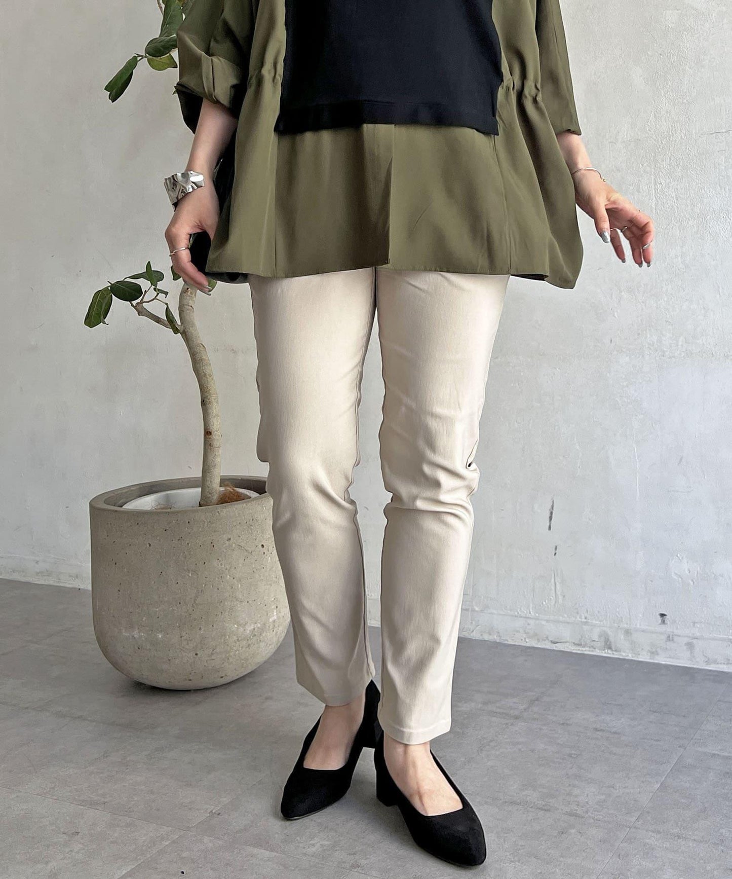 【S/M尺碼可選】【360度高彈力！】彈力錐形褲