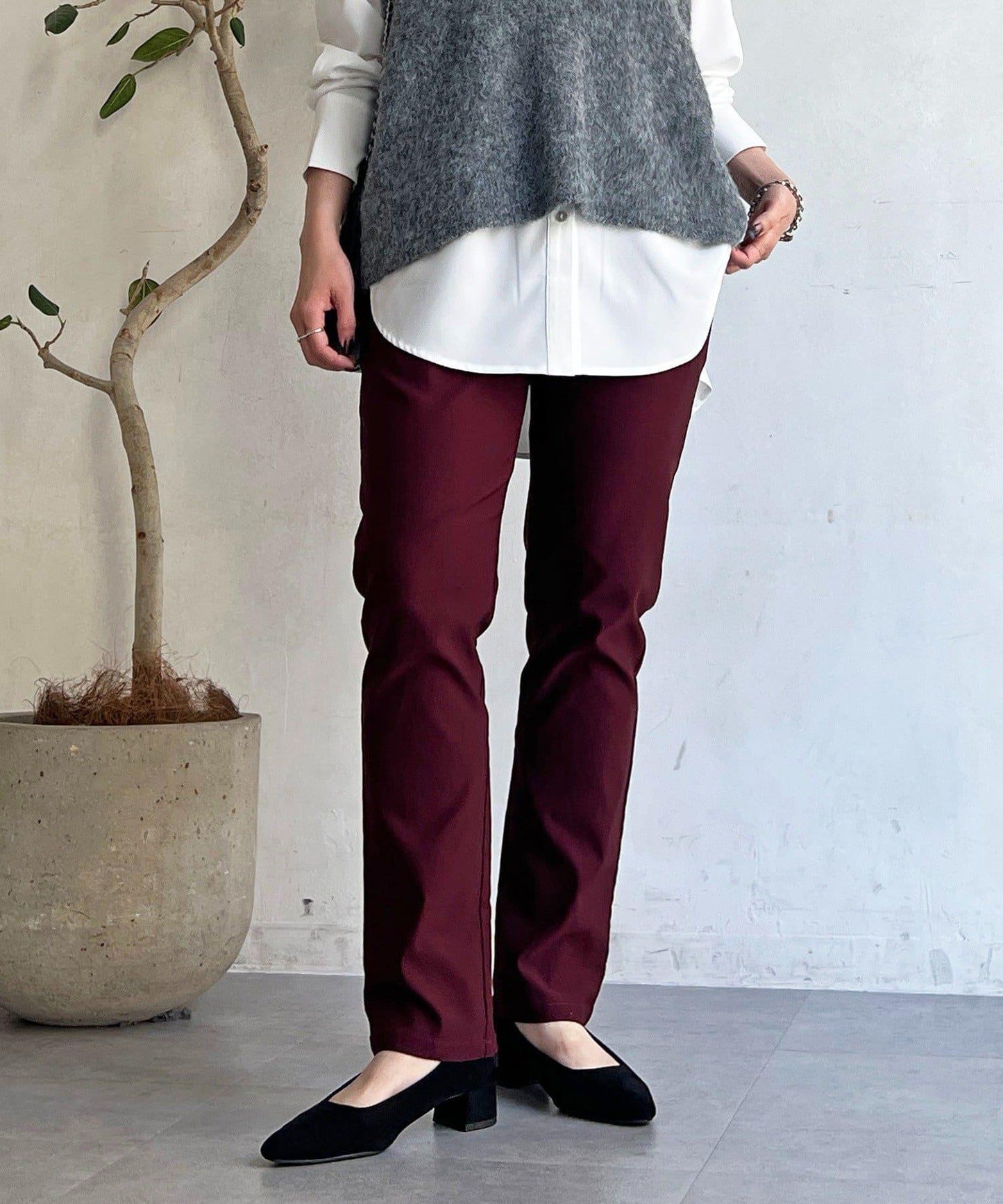 【S/M尺碼可選】彈力錐形褲