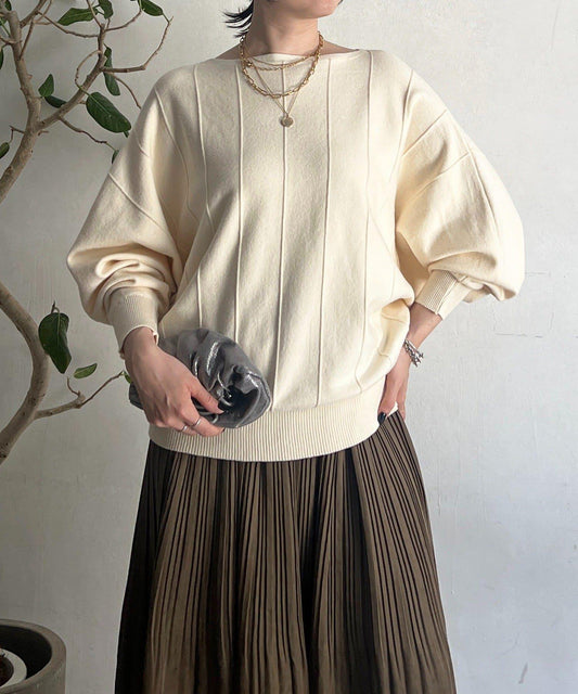 【辦公室推薦！】彈力蝙蝠袖套頭衫