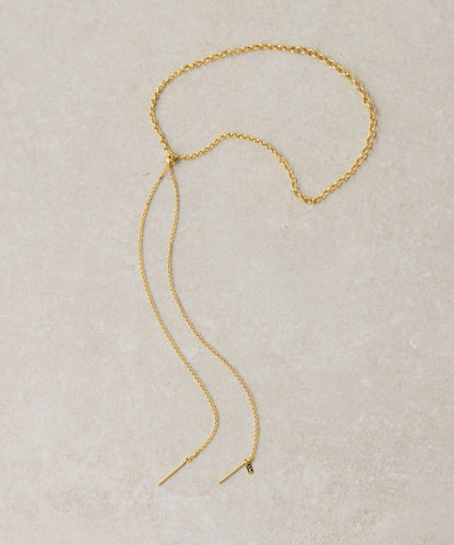 漸變色滑動項鍊