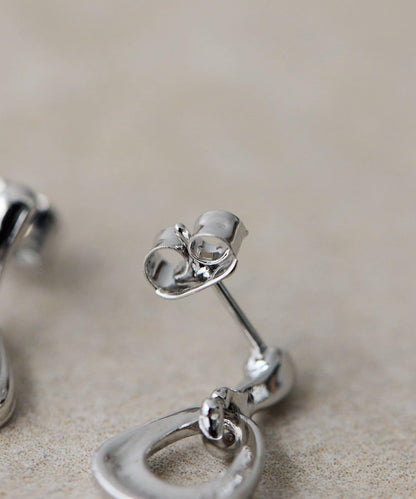 前置水滴環形耳環