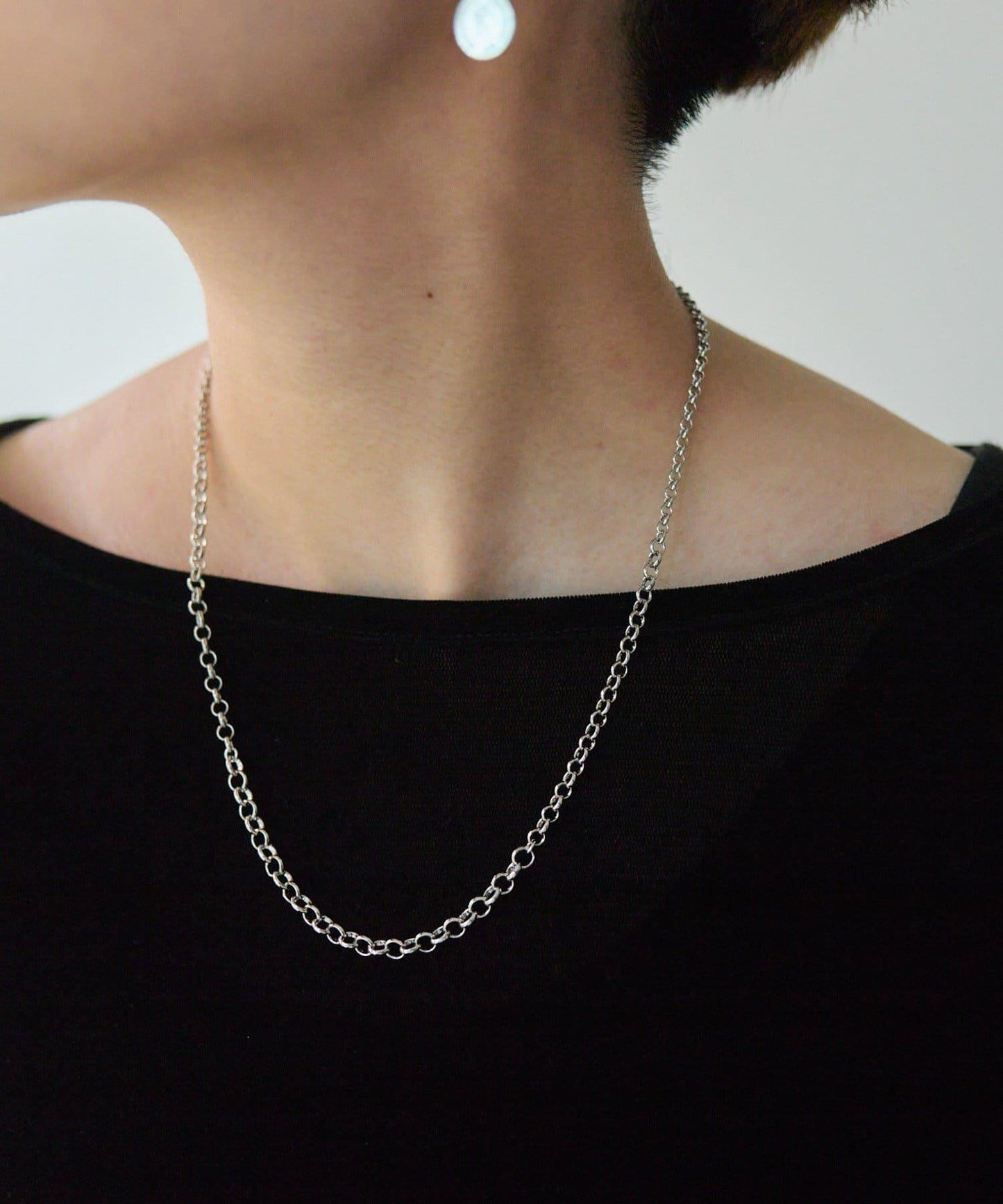 漸變色滑動項鍊