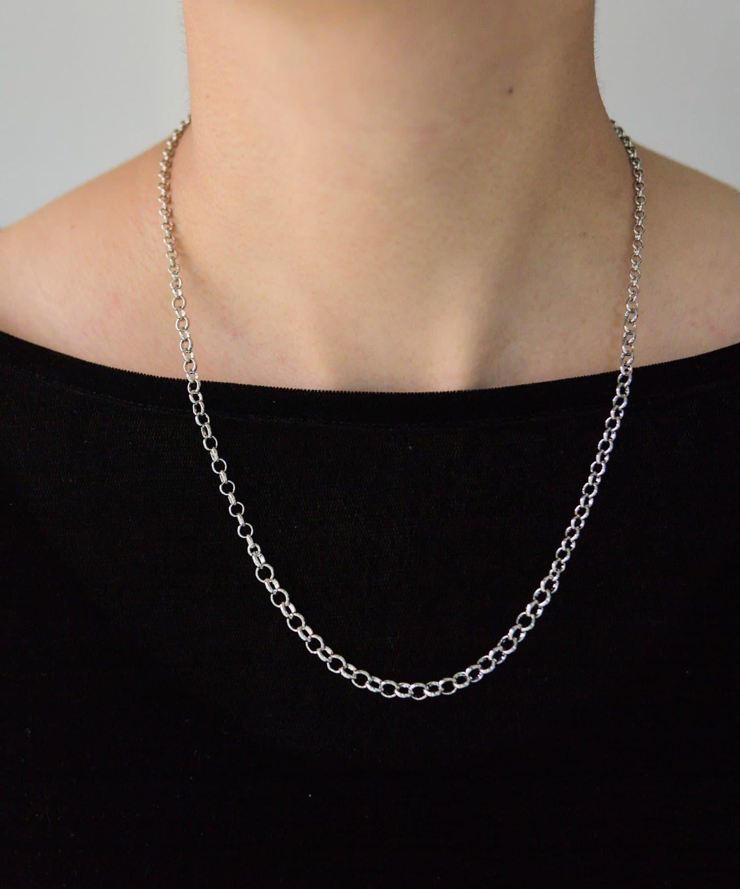 漸變色滑動項鍊