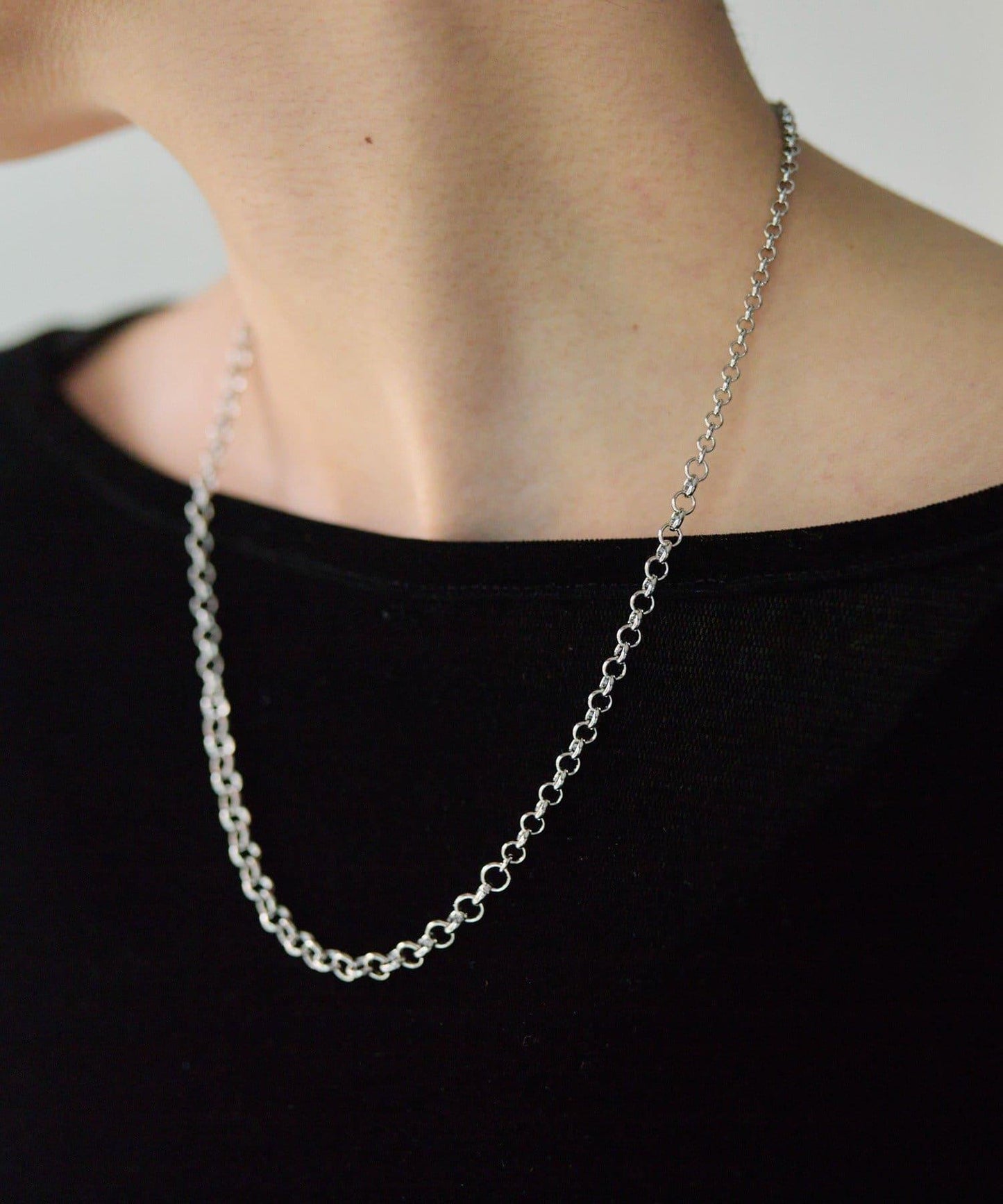 漸變色滑動項鍊