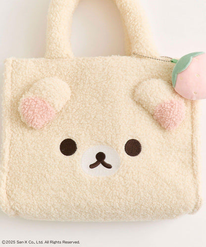 羊羔絨托特包
