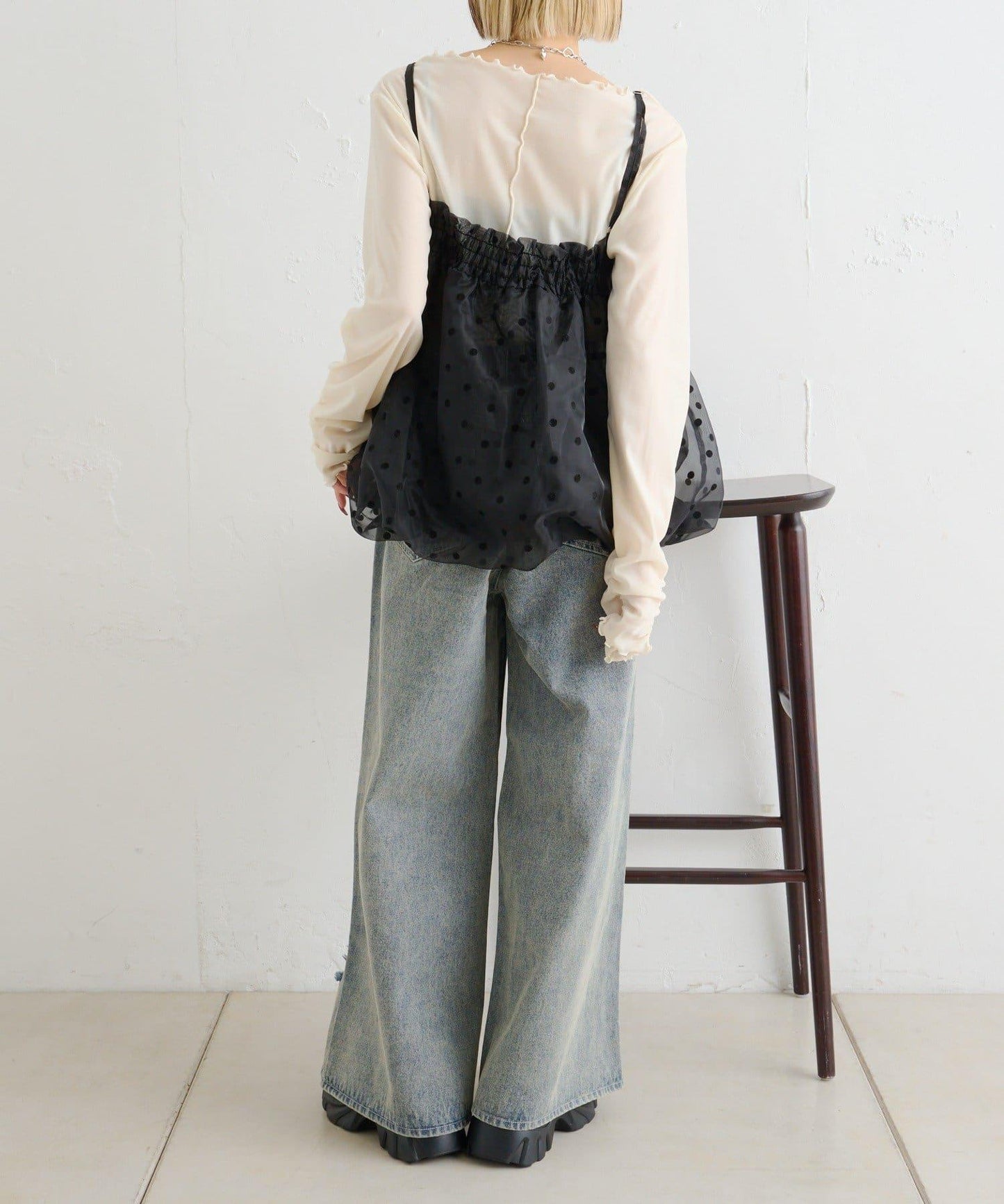 【w closet】破洞做舊牛仔褲