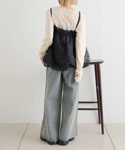 【w closet】破洞做舊牛仔褲