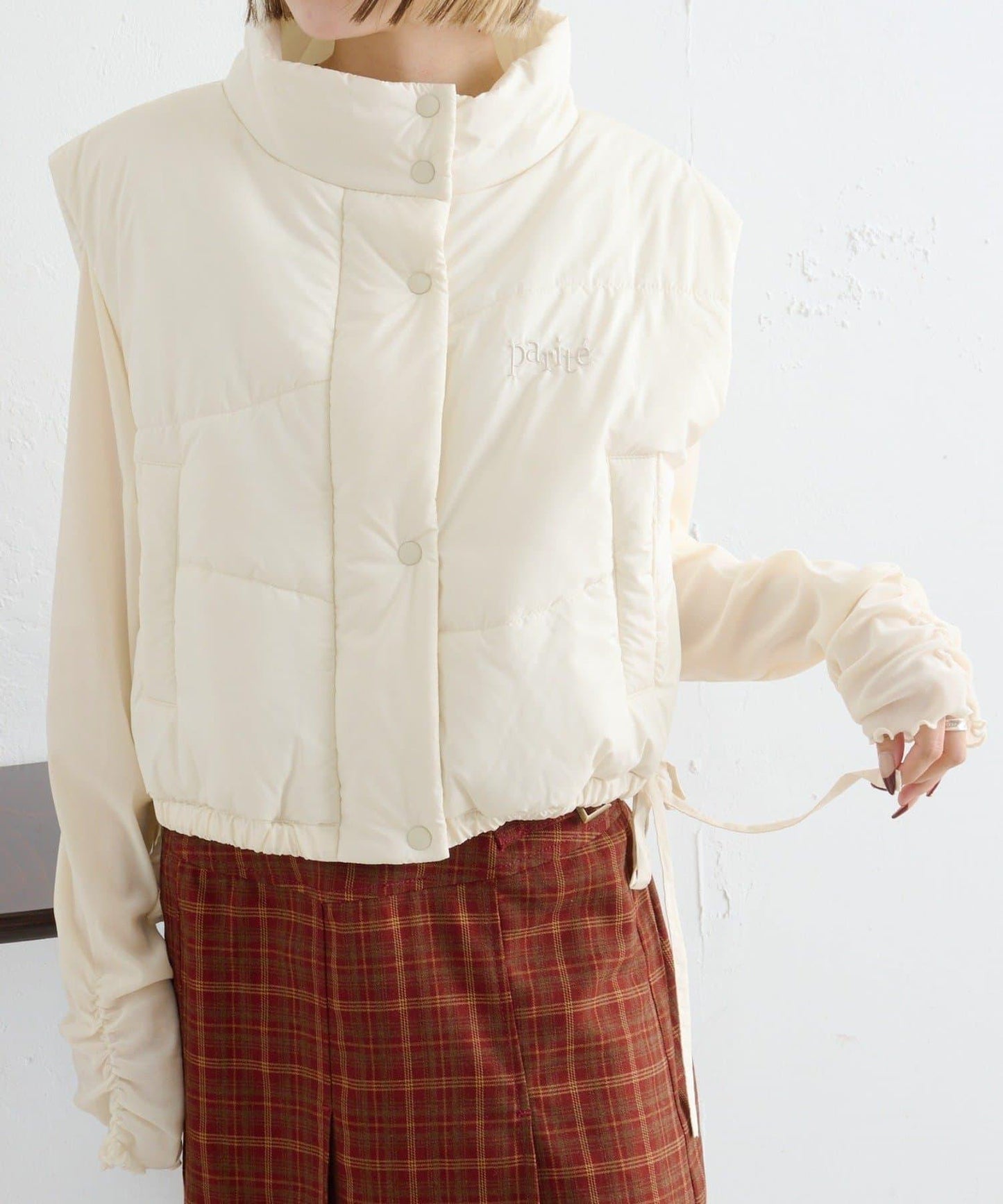 中棉蝴蝶結馬甲