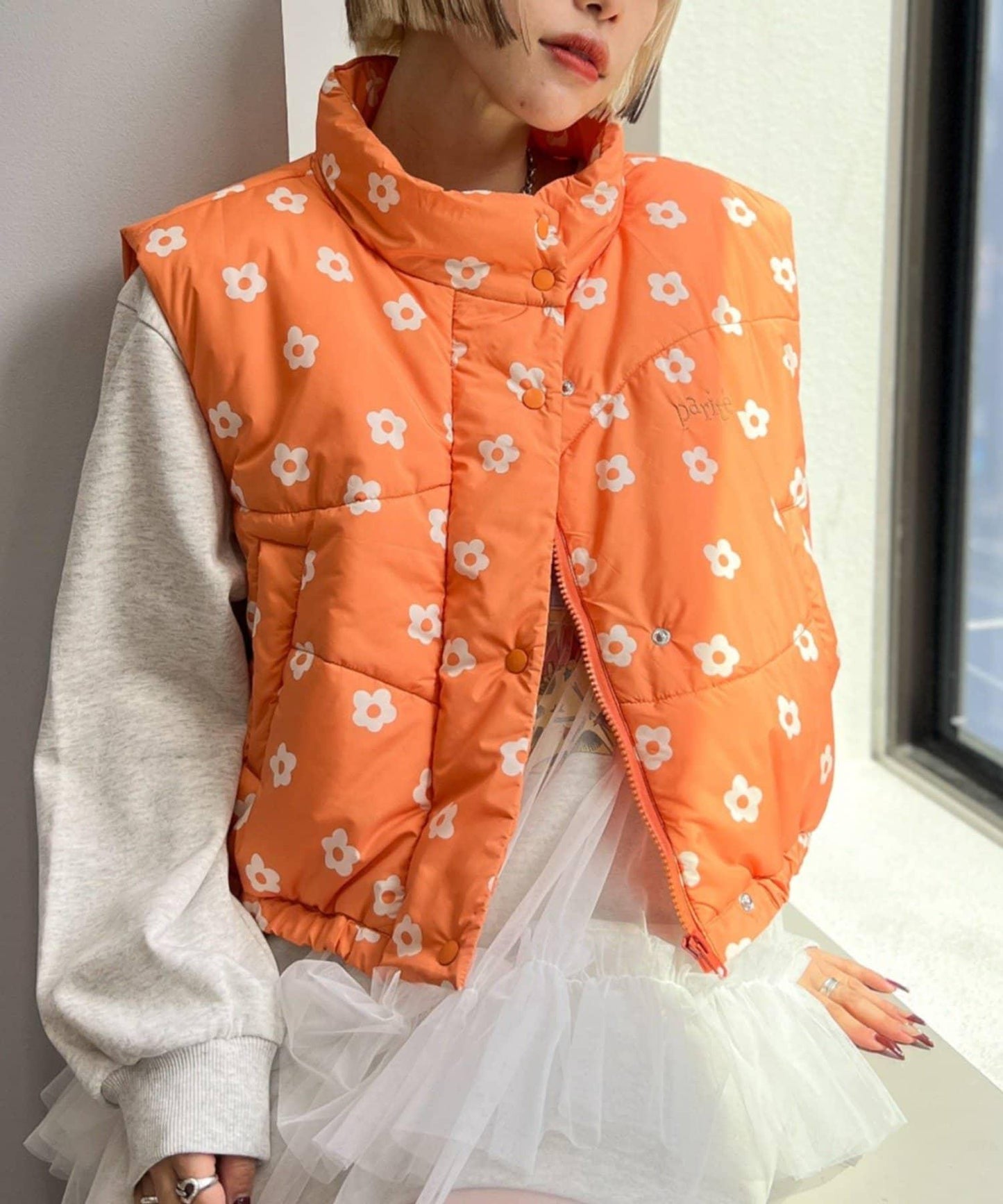 中棉蝴蝶結馬甲