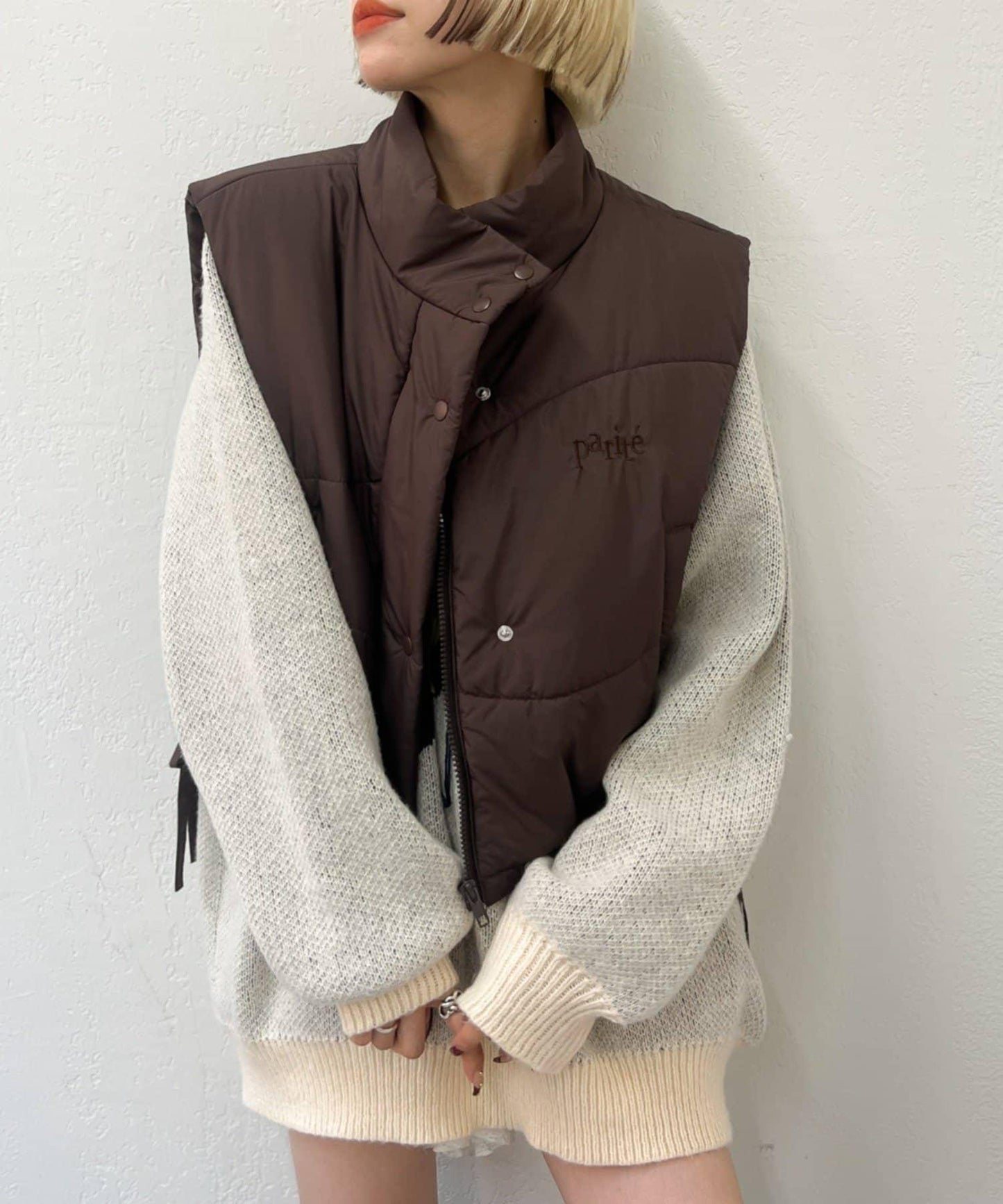 中棉蝴蝶結馬甲