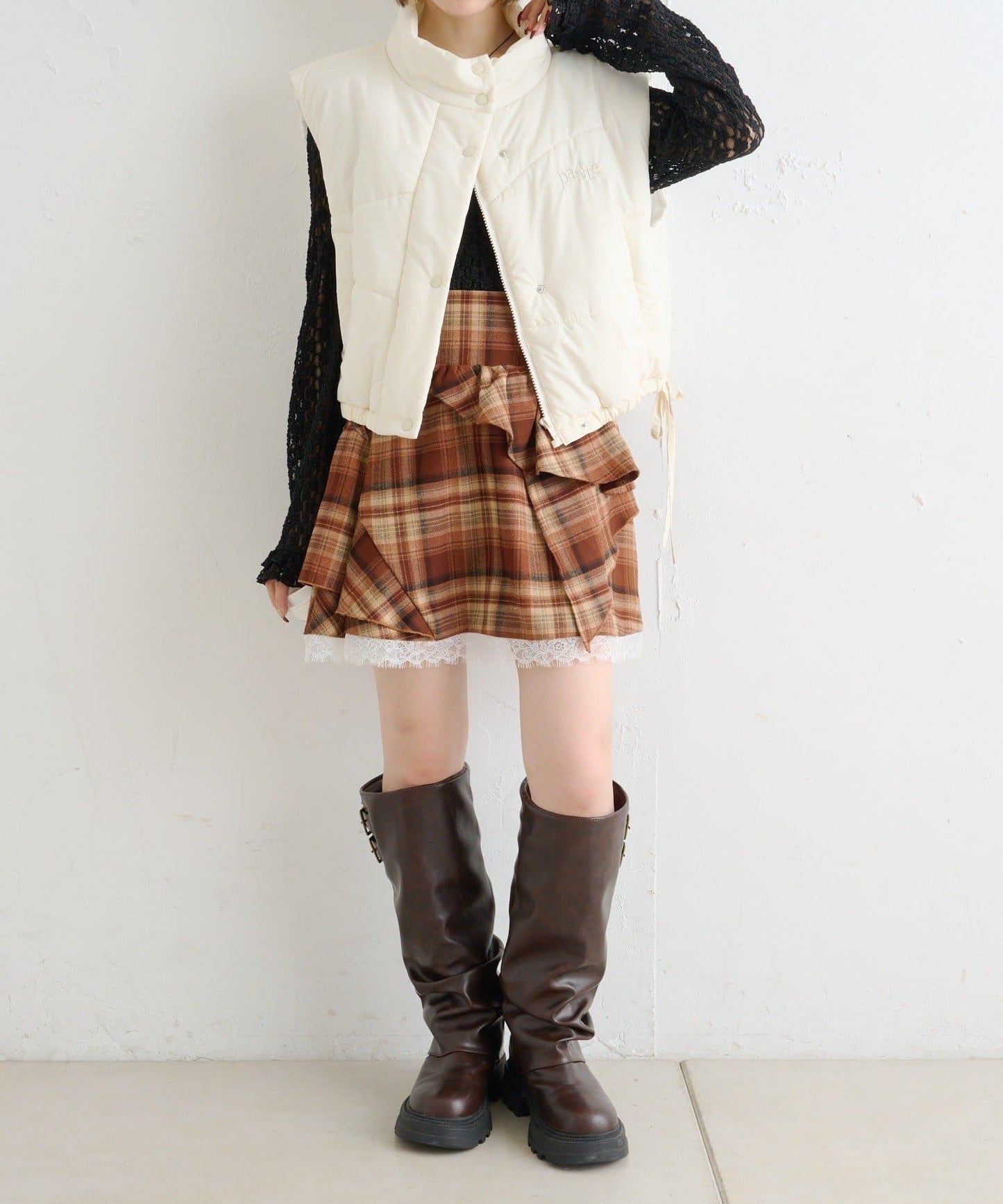 中棉蝴蝶結馬甲