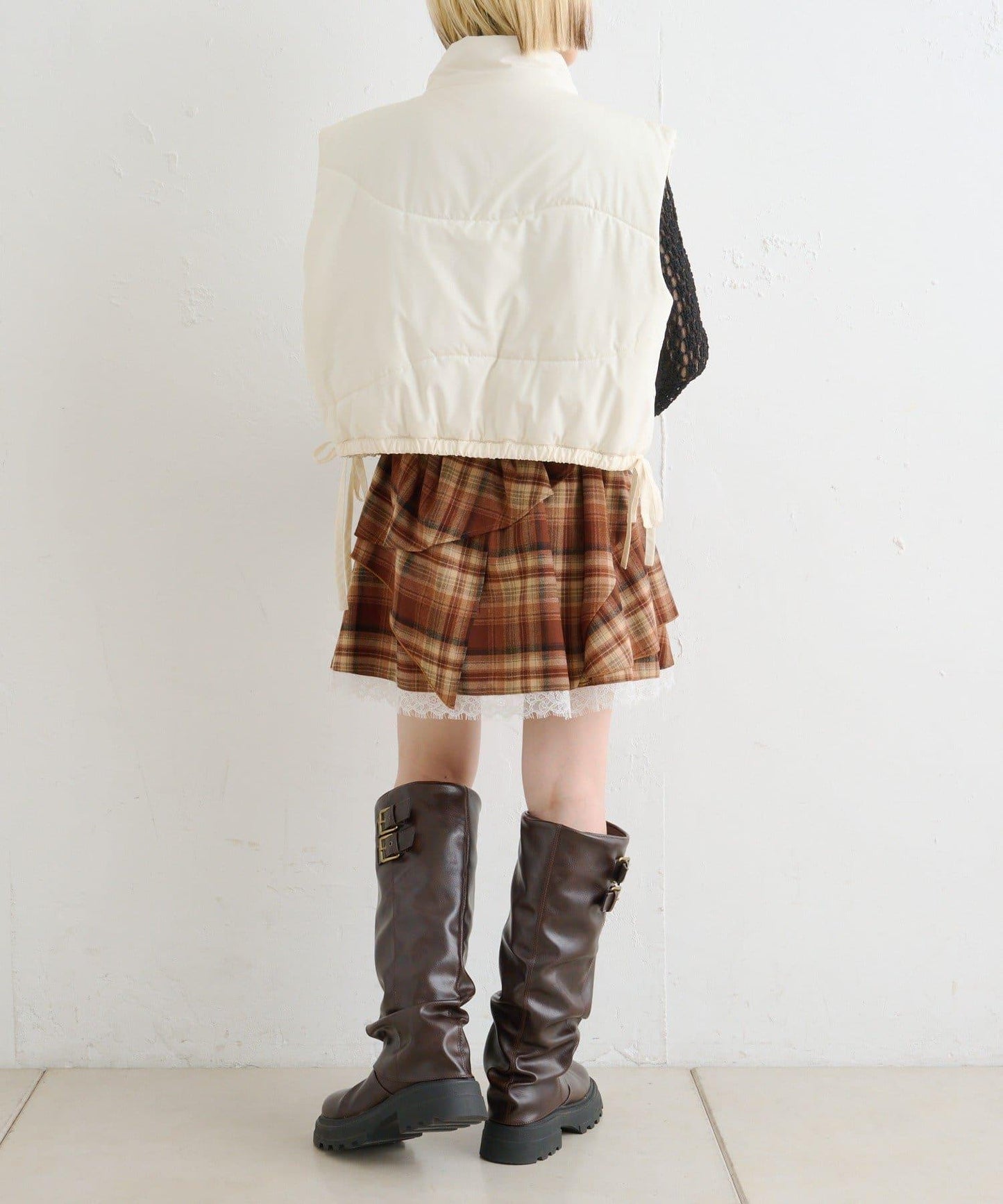 中棉蝴蝶結馬甲